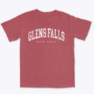 Glens Falls New York Urban Vibe Premium Heavyweight T-shirt