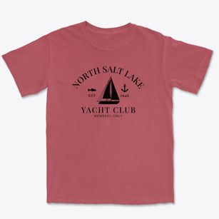 North Salt Lake Utah Yacht Club Premium Heavyweight T-shirt