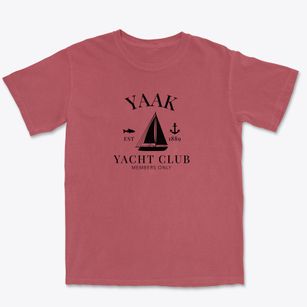 Yaak Montana Yacht Club Premium Heavyweight T-shirt