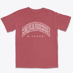 Bowling Green Missouri Inline Premium Heavyweight T-shirt