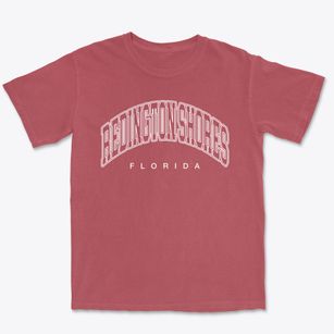 Redington Shores Florida Inline Premium Heavyweight T-shirt