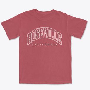 Roseville California Inline Premium Heavyweight T-shirt