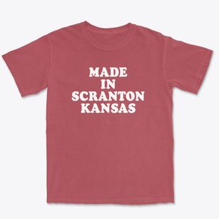 Scranton Kansas Classic 70s Premium Heavyweight T-shirt
