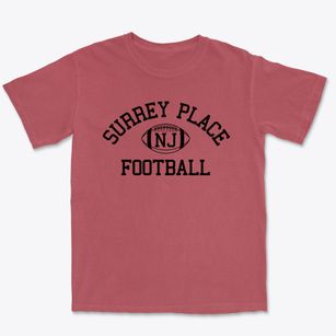 Surrey Place New Jersey Football Premium Heavyweight T-shirt