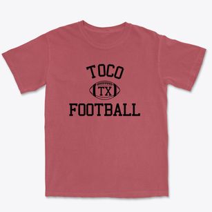 Toco Texas Football Premium Heavyweight T-shirt