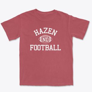 Hazen North Dakota Football Premium Heavyweight T-shirt