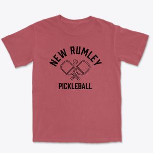 New Rumley Ohio Pickleball Premium Heavyweight T-shirt