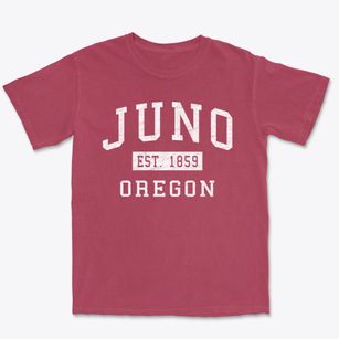 Juno Oregon Classic Established Premium Heavyweight T-shirt