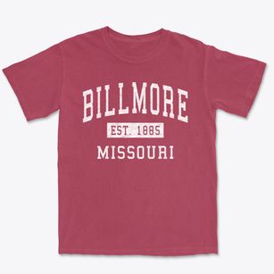 Billmore Missouri Classic Established Premium Heavyweight T-shirt