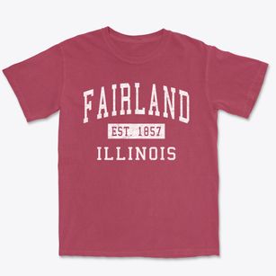 Fairland Illinois Classic Established Premium Heavyweight T-shirt