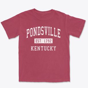 Pondsville Kentucky Classic Established Premium Heavyweight T-shirt