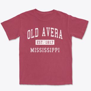 Old Avera Mississippi Classic Established Premium Heavyweight T-shirt