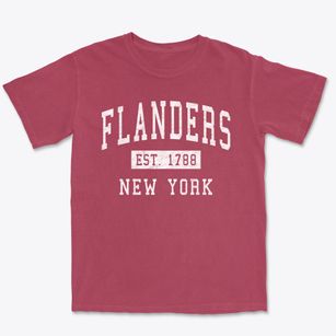 Flanders New York Classic Established Premium Heavyweight T-shirt