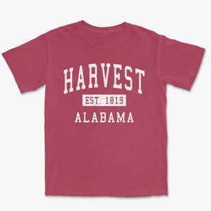 Harvest Alabama Classic Established Premium Heavyweight T-shirt