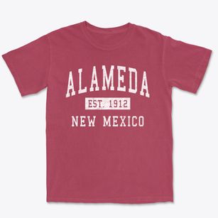Alameda New Mexico Classic Established Premium Heavyweight T-shirt