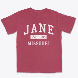 Jane Missouri Classic Established Premium Heavyweight T-shirt