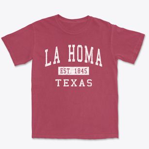 La Homa Texas Classic Established Premium Heavyweight T-shirt