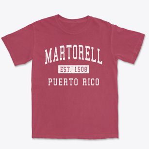 Martorell Puerto Rico Classic Established Premium Heavyweight T-shirt