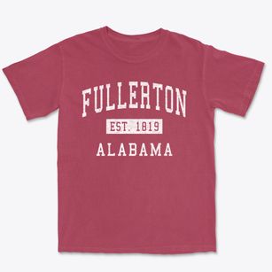 Fullerton Alabama Classic Established Premium Heavyweight T-shirt