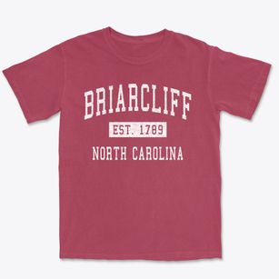 Briarcliff North Carolina Classic Established Premium Heavyweight T-shirt