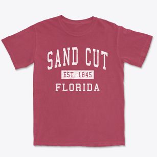 Sand Cut Florida Classic Established Premium Heavyweight T-shirt