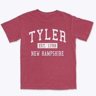 Tyler New Hampshire Classic Established Premium Heavyweight T-shirt