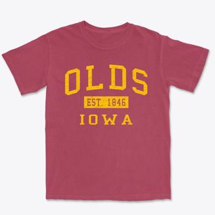 Olds Iowa Classic Established Premium Heavyweight T-shirt