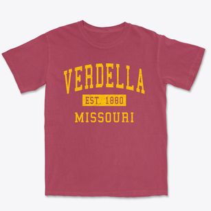 Verdella Missouri Classic Established Premium Heavyweight T-shirt