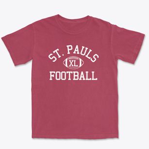 Saint Pauls Lutheran School Classic Football Premium Heavyweight T-shirt