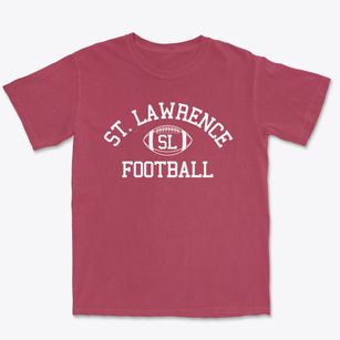 Saint Lawrence School Classic Football Premium Heavyweight T-shirt