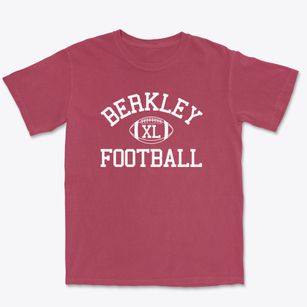 Berkley Community School Classic Football Premium Heavyweight T-shirt