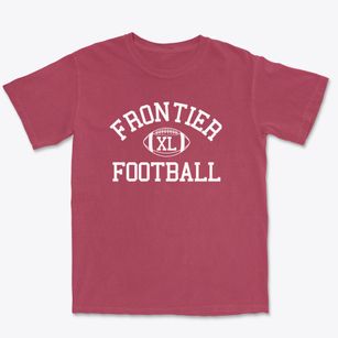 Frontier High School Classic Football Premium Heavyweight T-shirt
