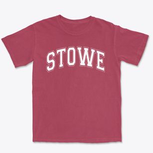 Stowe Elementary School Varsity Arch Premium Heavyweight T-shirt