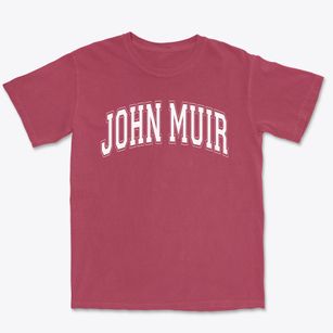 John Muir Elementary School Varsity Arch Premium Heavyweight T-shirt