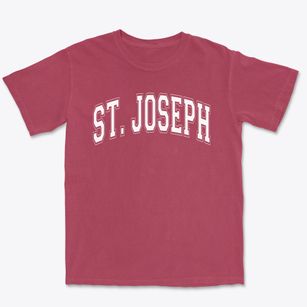 Saint Joseph School Varsity Arch Premium Heavyweight T-shirt