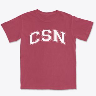 Community School Of Naples Varsity Arch Premium Heavyweight T-shirt