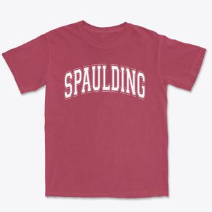 Spaulding Catholic School Saint Anthony Varsity Arch Premium Heavyweight T-shirt