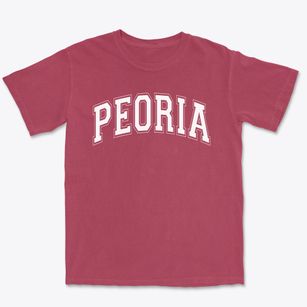 Peoria Elementary School Varsity Arch Premium Heavyweight T-shirt