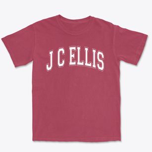 J C Ellis Elementary School Varsity Arch Premium Heavyweight T-shirt
