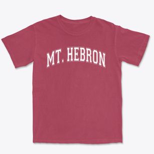 Mt. Hebron High School Varsity Arch Premium Heavyweight T-shirt
