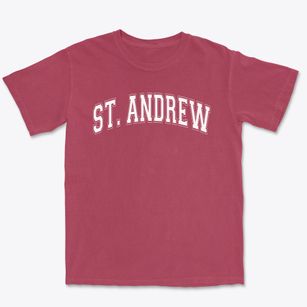 St. Andrew High School Varsity Arch Premium Heavyweight T-shirt