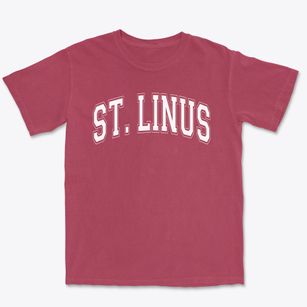 St. Linus Catholic School Varsity Arch Premium Heavyweight T-shirt