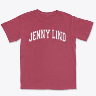 Jenny Lind Community School Varsity Arch Premium Heavyweight T-shirt