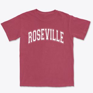 Roseville Area Middle School Varsity Arch Premium Heavyweight T-shirt
