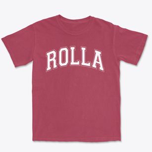 Rolla Junior High School Varsity Arch Premium Heavyweight T-shirt