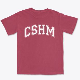 Cantwell Sacred Heart Of Mary Varsity Arch Premium Heavyweight T-shirt