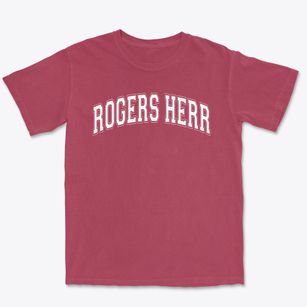 Rogers Herr Middle School Varsity Arch Premium Heavyweight T-shirt