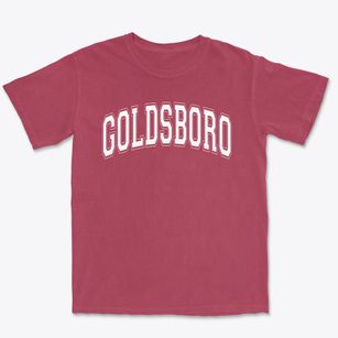 Goldsboro Middle School Varsity Arch Premium Heavyweight T-shirt