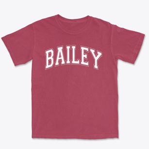 Bailey Elementary School Varsity Arch Premium Heavyweight T-shirt