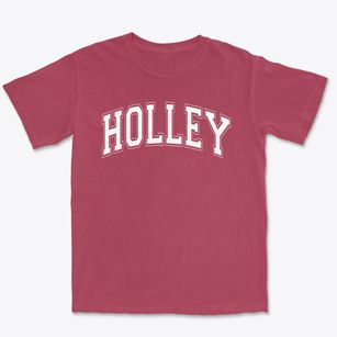 Holley Elementary School Varsity Arch Premium Heavyweight T-shirt